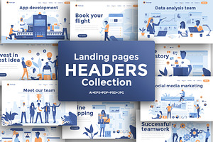 Landing page templates