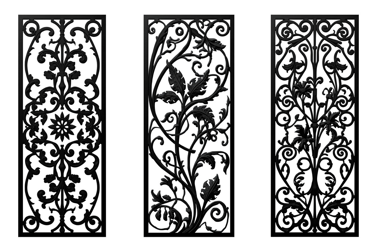 Elegant Lasercut Panel Vector Bundle, an Illustration by yasushie (Photo 16 of 21)