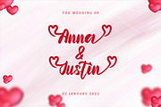Momentum Valentine, a Script Font by Wangsinawang Studio (Thumbnail 4 of 8)