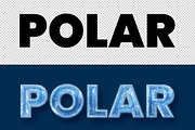 Polar Ice Frozen Cold Text Effect, a Layer Style Add-On by studiogstock (Thumbnail 2 of 2)