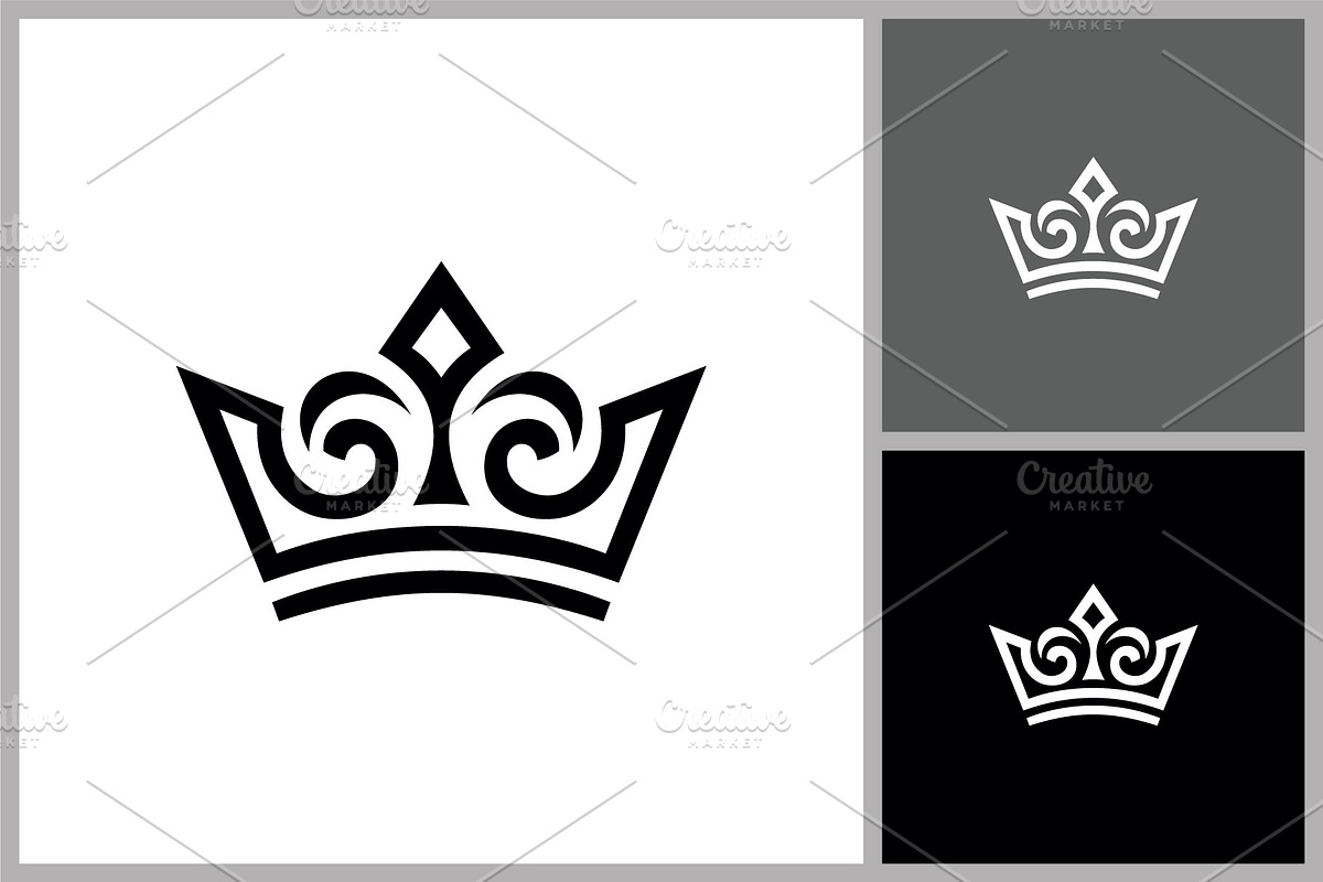 Ornate Crown Luxury Logo, a Branding & Logo Template by quadrazo (Photo 1 of 2)