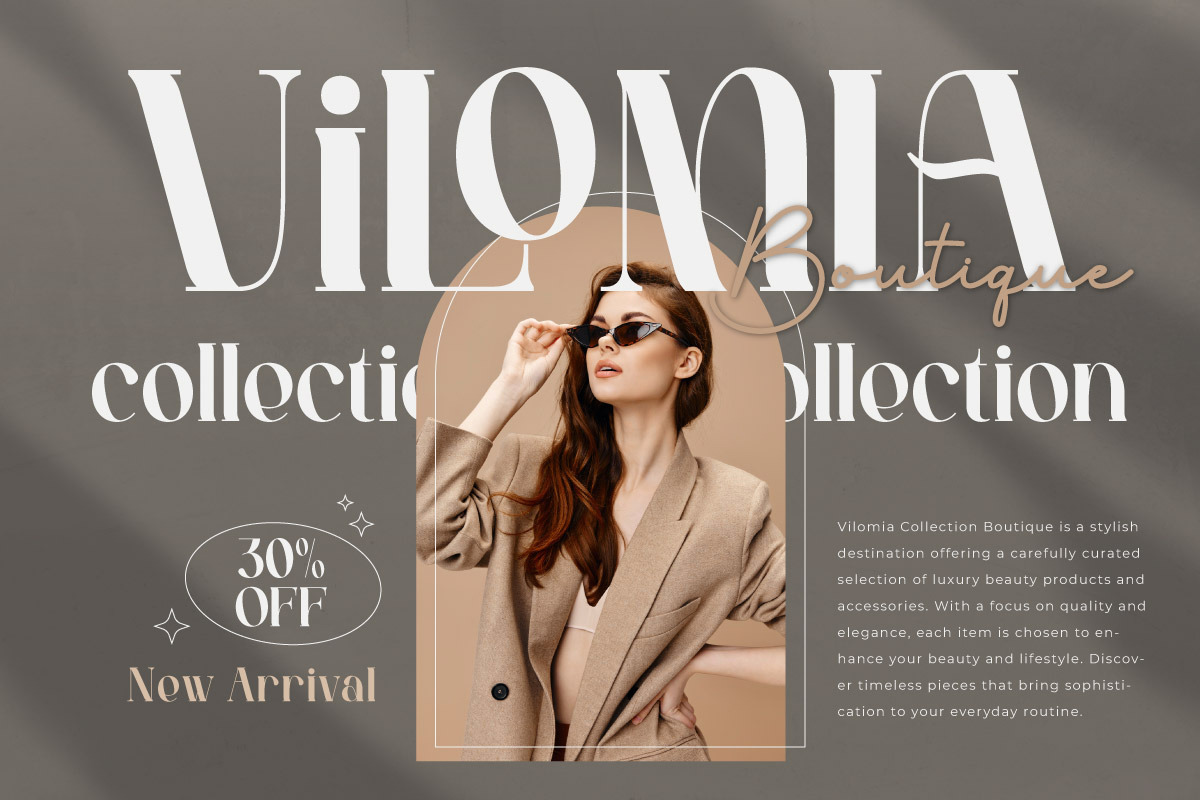 Maliva – Elegant Serif for Fashion, a Serif Font by twinstd (Photo 4 of 8)