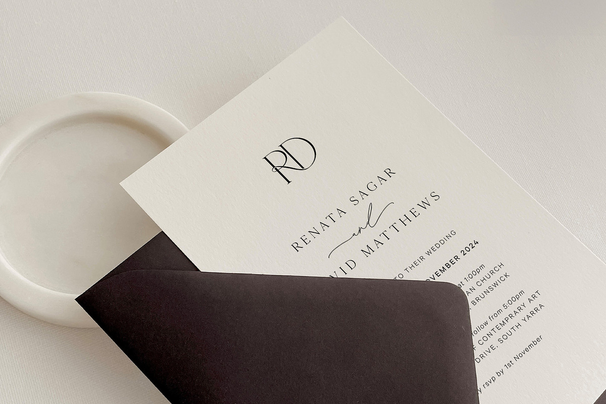 RD monogram, a Branding & Logo Template by LINKED LETTERS STUDIO (Photo 2 of 2)