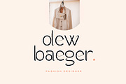 Fladerling - The Elegant Logo Font, a Sans Serif Font by Graphicfresh (Thumbnail 3 of 10)