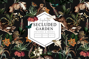 Garden, luxury SS2024 Print