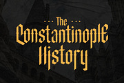 Something Damage - Blackletter, a Blackletter Font by Novitype (Thumbnail 3 of 10)