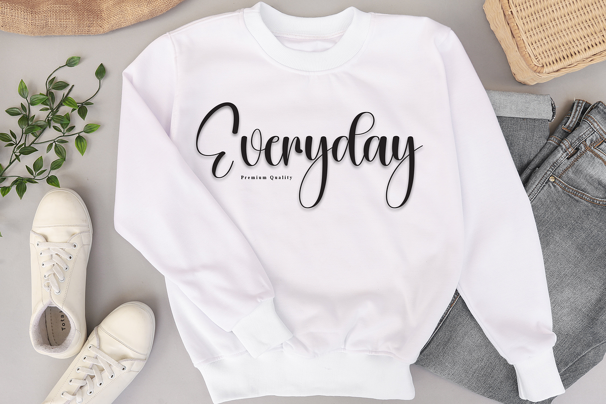 Baby Daisy | Script Font, a Handwritten Font by Scratchones (Photo 4 of 9)