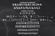 Thunderbolt | Script Font, a Script Font by Scratchones (Thumbnail 7 of 9)