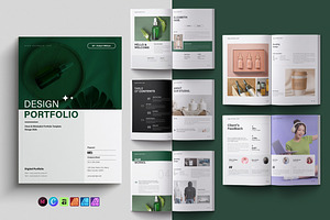 Minimalist Design Portfolio Template, a Brochure Template by NorthPeak