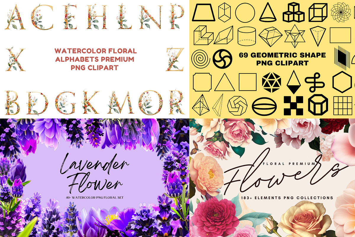 4689+ PNG's Clipart Elements Bundle, an Object Graphic by AN Productions (Photo 14 of 29)