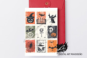 Whimsical Halloween Ephemera Kit, a Seasonal Illustration by Digital Art Mahdiseño (Thumbnail 7 of 9)