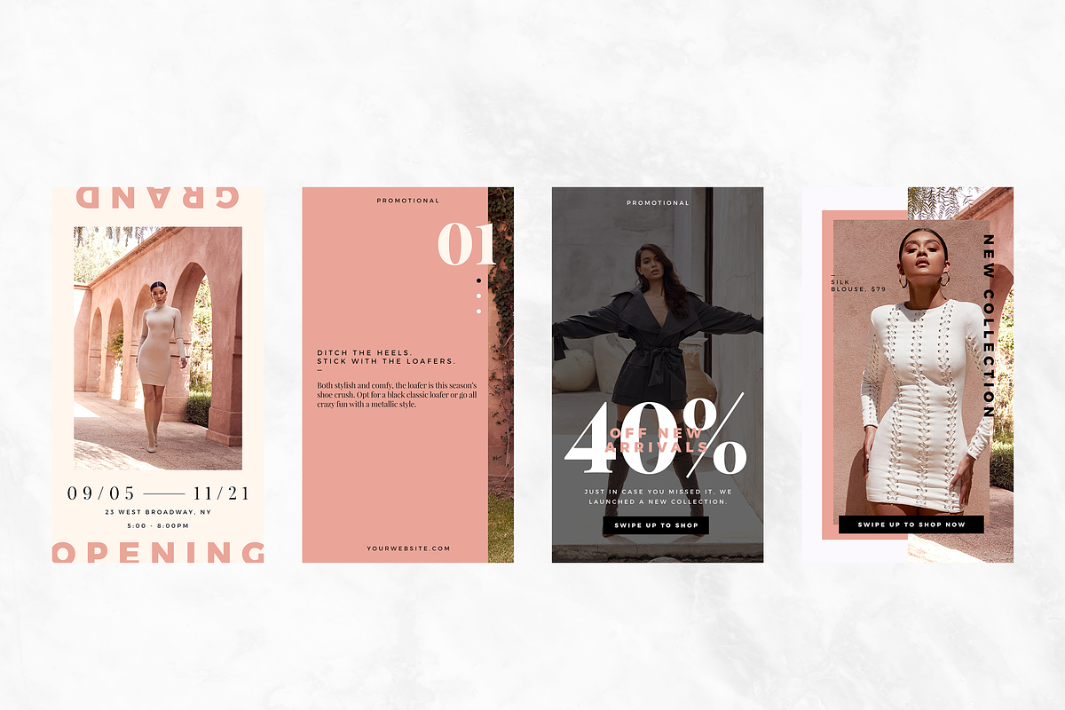 Fashion Promo IG Stories Pack, a Social Media Template by Providence Studio (Photo 5 of 7)