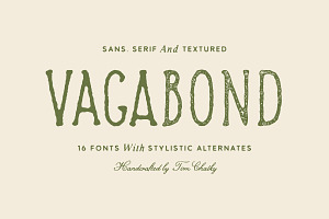 Vagabond - Handcrafted Font Pack