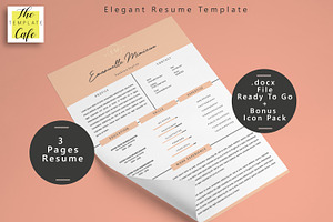 Clean Elegant Resume Template