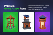 3D Game Assets Icons, an Emoji Icon by Vectors Market (Thumbnail 8 of 10)