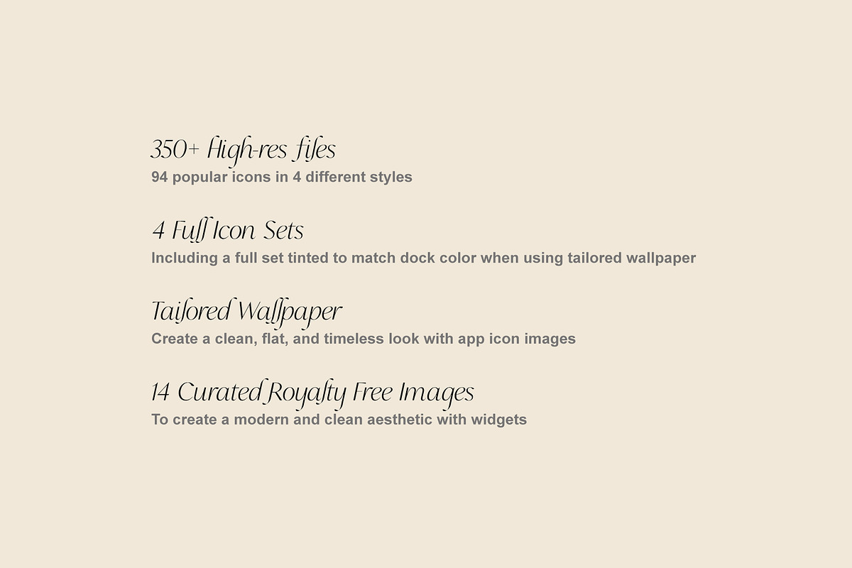 Felicity - 350+ iOS App Icon Set, an Icon by Mother Creative (Photo 4 of 7)