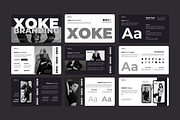 Xoke Brand Guidelines - Keynote, a Presentation Template by Iqsiart Studio (Thumbnail 2 of 3)