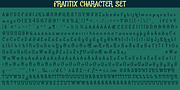 Frantix, a Handwritten Font by One Eyed Squid (Thumbnail 7 of 7)