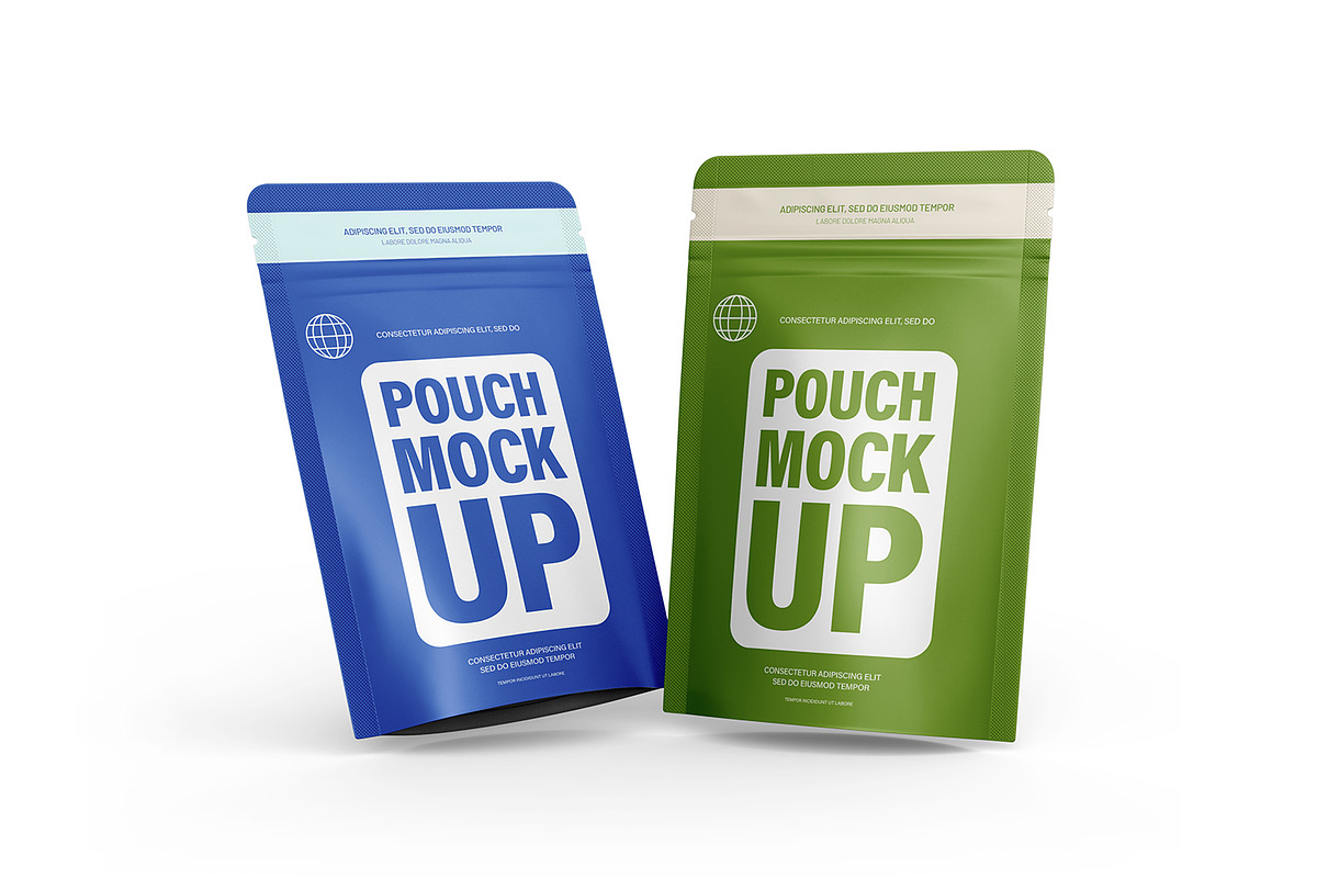 Zipper Pouch Packaging Design Mockup, a Packaging Mockup by Ram Studio LLC (Photo 11 of 14)