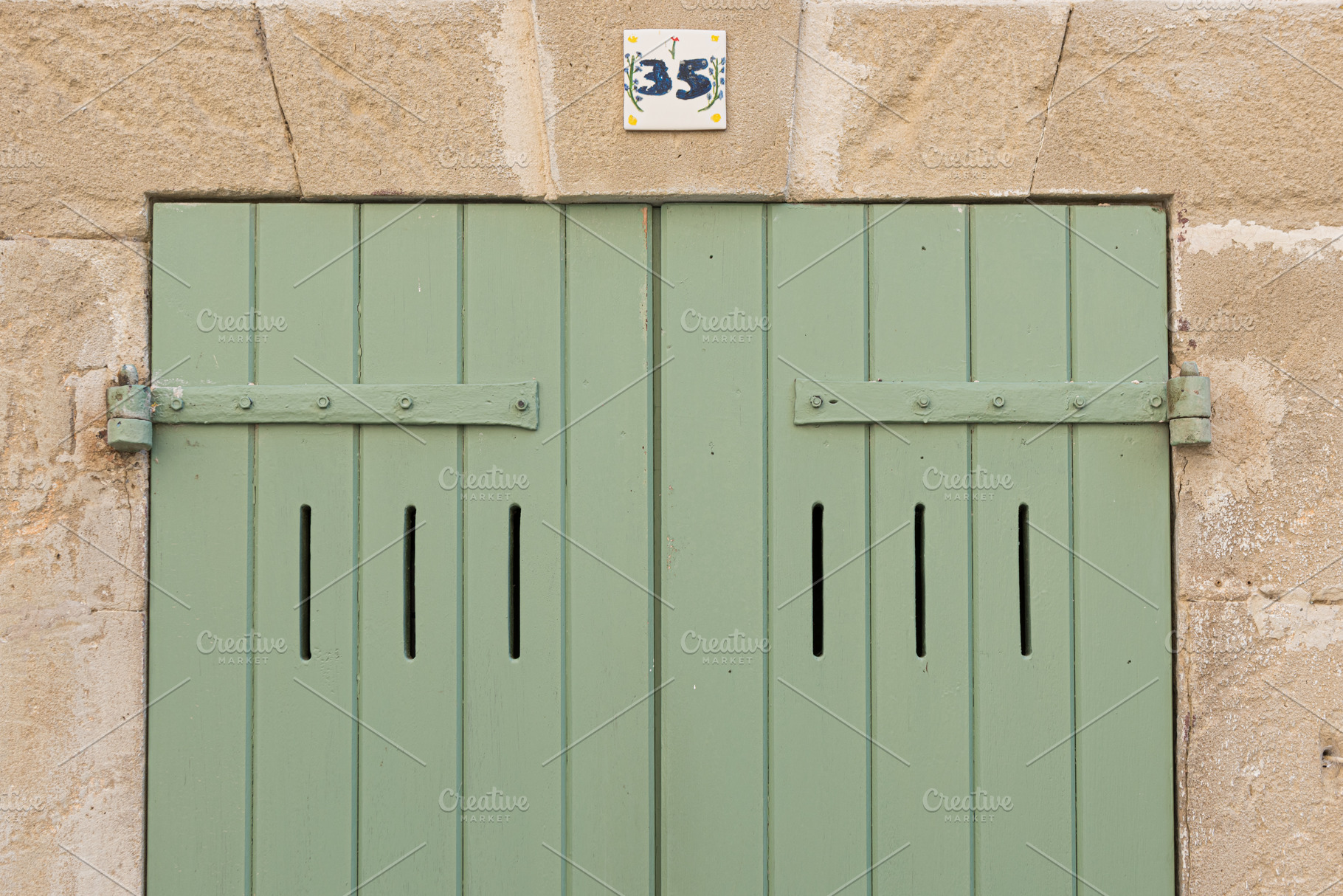 Typical Provence window, France, an Architecture Photo by BREATING NATURE