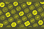 3 Letter Monogram Maker - PS Samdua, a Sans Serif Font by Para-Scope Design (Thumbnail 2 of 8)