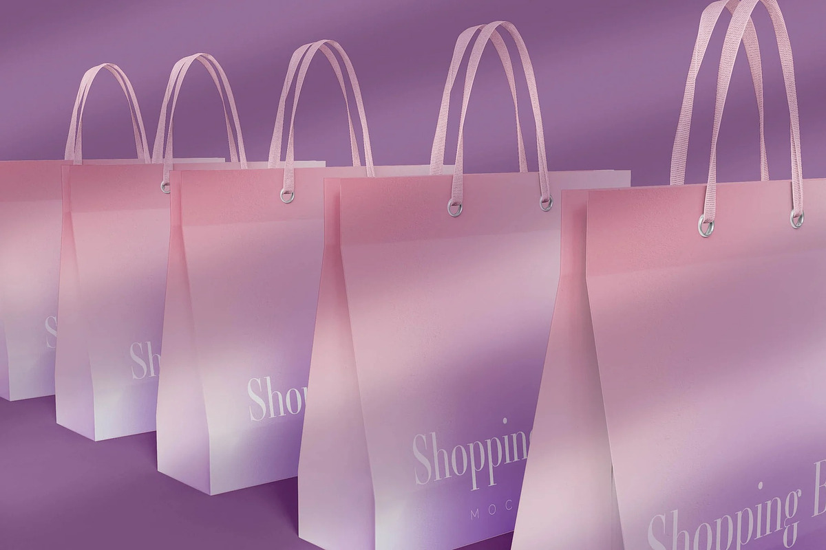 Shopping Bag Mockup, a Packaging Mockup by skybluecreative (Photo 2 of 2)