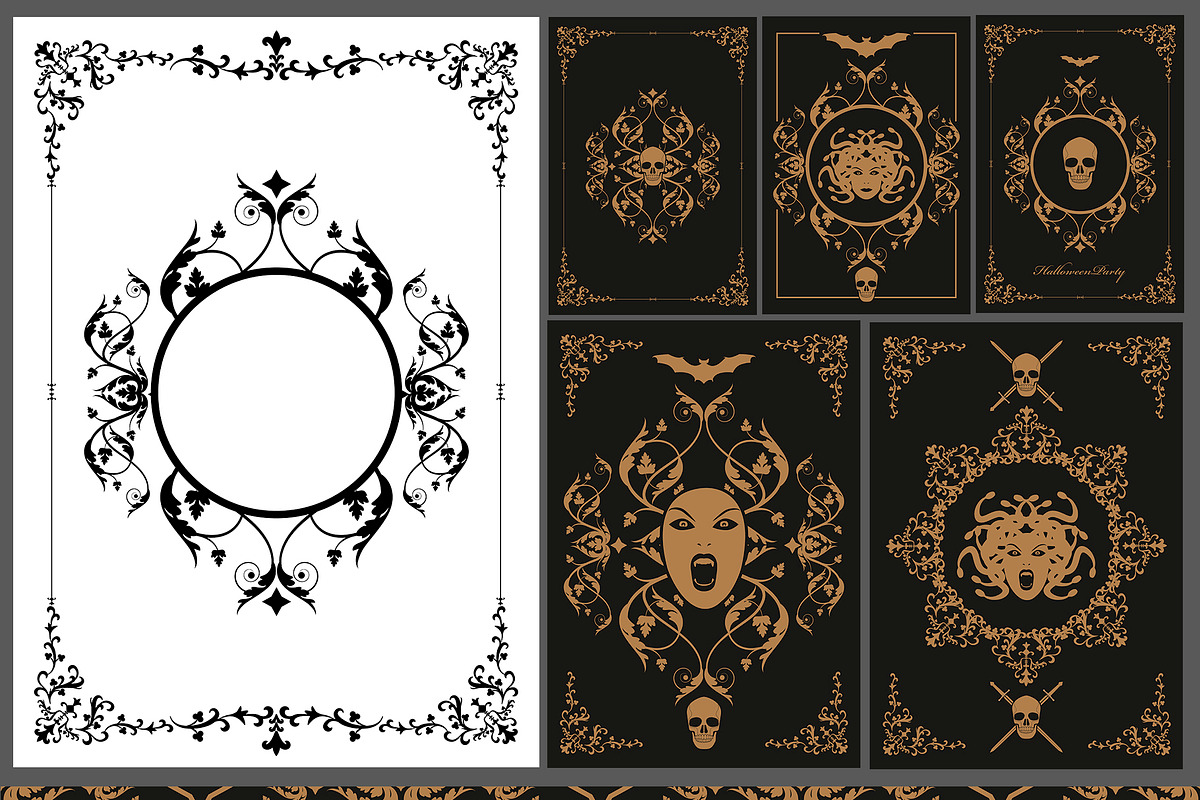 Terrifying Gothic Collection, an Illustration by La Inspiratriz