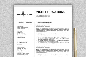 Nurse Resume / Medical CV