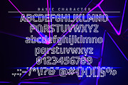 Neonstar - Night Light Display, a Sans Serif Font by Mokatype Studio (Thumbnail 8 of 10)