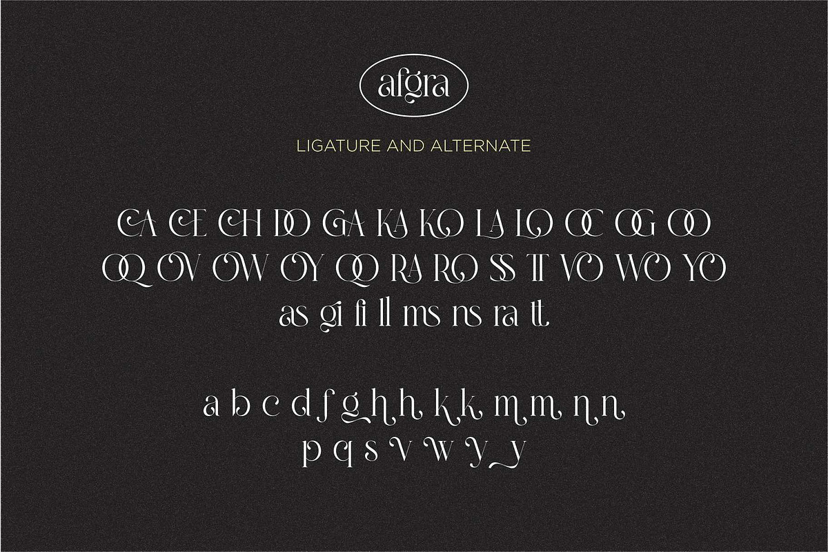 Afgra Modern Serif Typeface, a Font by Dylla_studio (Photo 10 of 10)