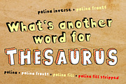 Polina family - 10 fonts, a Font by Leitmotif (Thumbnail 2 of 3)