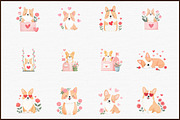 Corgi in Heart Red Rose Valentine Ar, an Illustration by Sublimation Artist (Thumbnail 3 of 6)