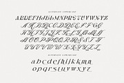 Rischa Unique Luxury Serif, a Serif Font by Cruzine (Thumbnail 8 of 9)