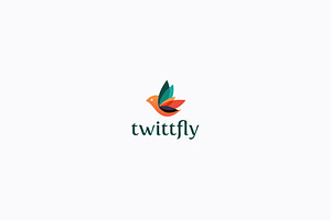 twittfly Bird logo