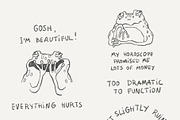 Frog Line Art Prints, an Illustration by Anastasiya Klempach (Thumbnail 2 of 11)