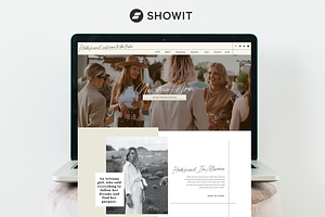 Showit template - Maxima