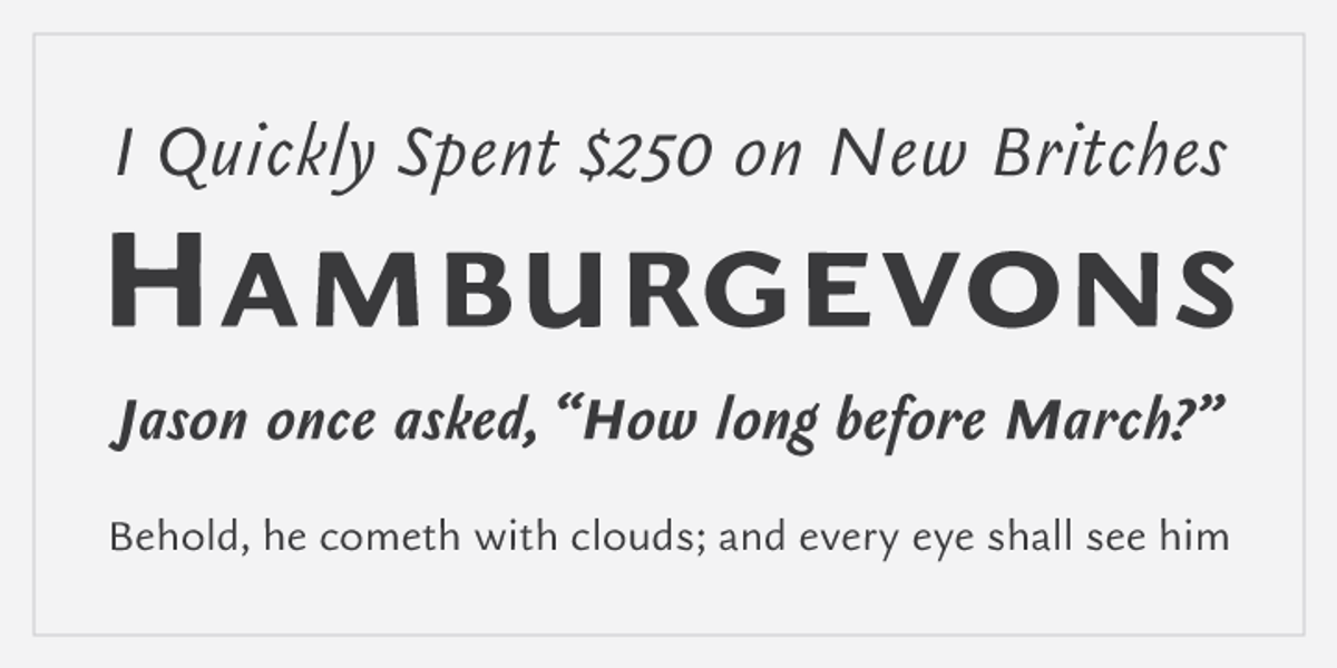 Gilman Sans, a Sans Serif Font by Miller Type Foundry (Photo 2 of 5)