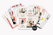 Pinterest Pin Template for Canva, a Social Media Template by Sugar Studios (Thumbnail 2 of 3)