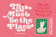 Carolinade - Retro 70s Font, a Font by Spencer & Sons Co. (Thumbnail 8 of 10)