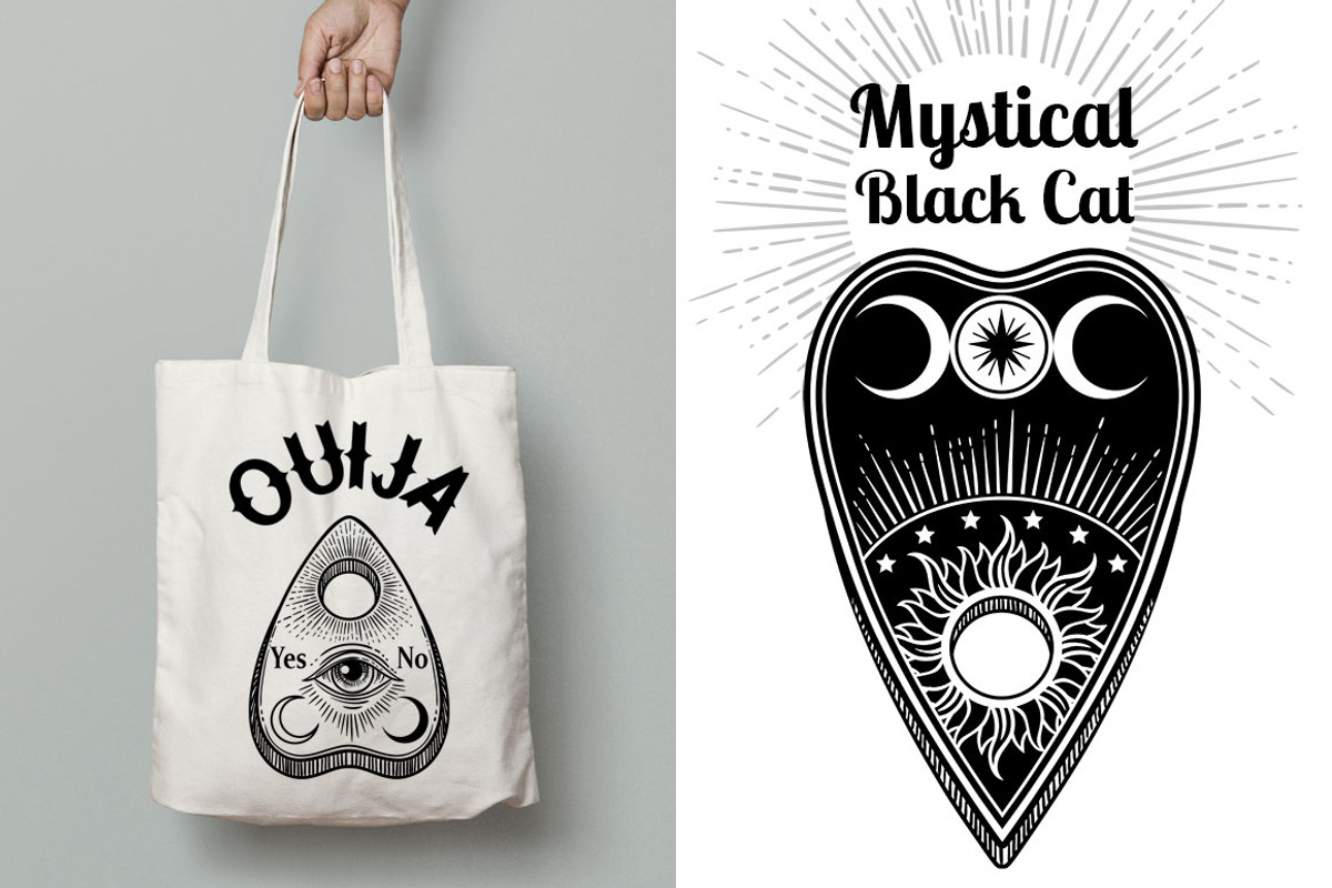 Mystical Black Cat, an Object Graphic by Anastasia (Photo 5 of 15)