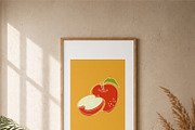Apple Fruit Line Art Illustration, a Food Illustration by Adora ARTS (Thumbnail 5 of 9)