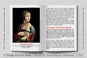 Ethica - Serif font family, a Serif Font by Artistic & Unique (Thumbnail 12 of 15)