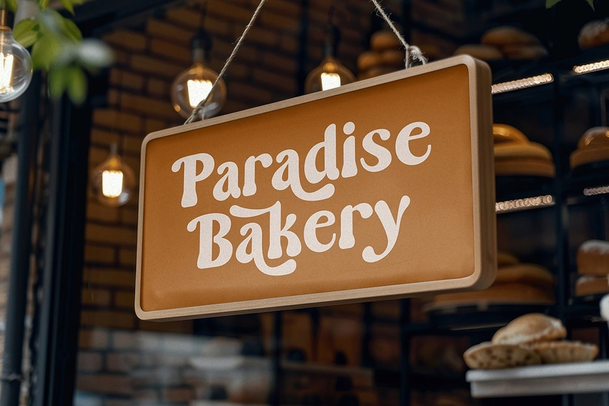 Camstey – Groovy Display, a Script Font by Muwatta Studio (Photo 6 of 8)