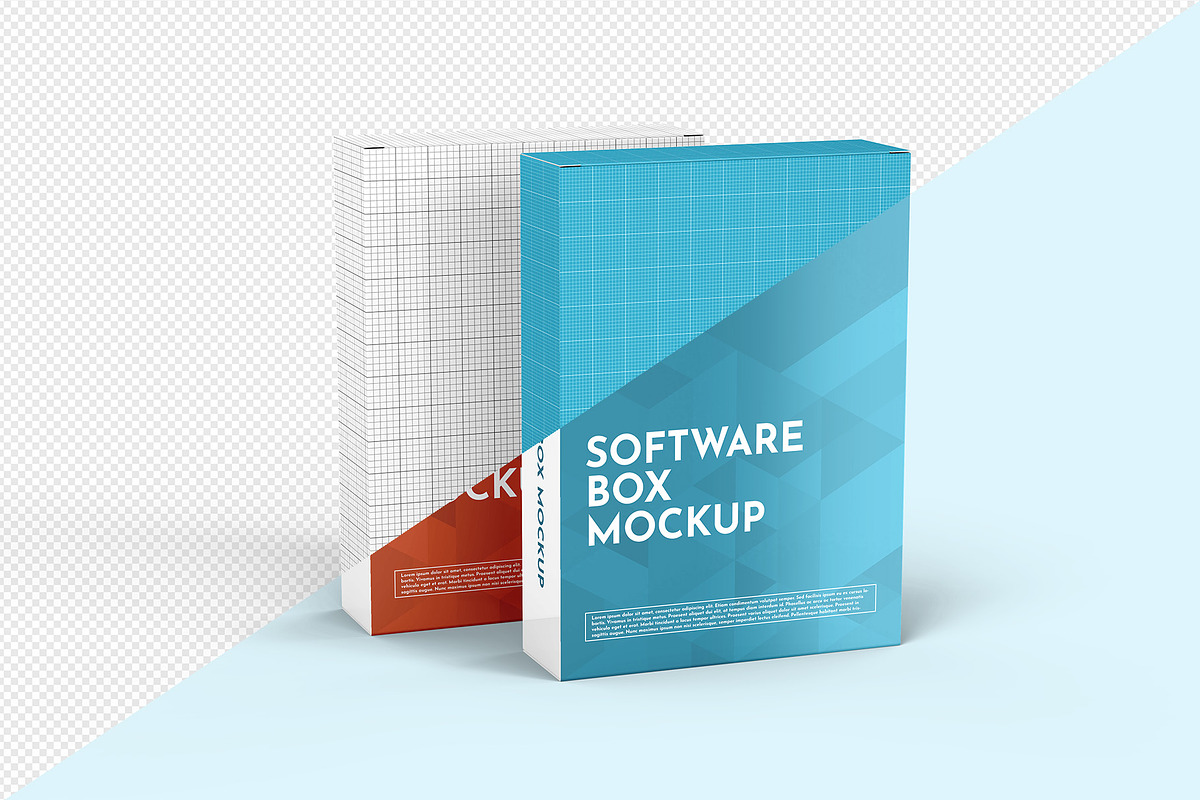 Software / Product Box Mockups, a Packaging Mockup by Illusiongraphic (Photo 16 of 25)