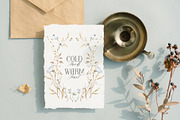 Cold season - watercolor wildflowers, a Decorative Illustration by Pamyatka Shop (Thumbnail 8 of 18)