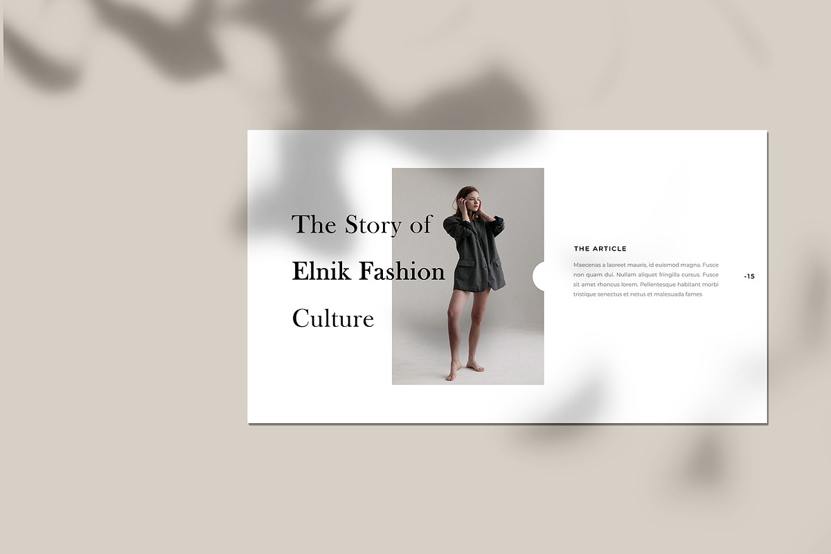 ELNIK - Keynote Presentation, a Presentation Template by Visuel Colonie® (Photo 2 of 9)