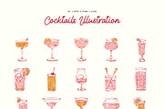 Cocktails & Sweets | Illustratration, an Object Illustration by KetteCreate (Thumbnail 5 of 15)