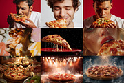 Aesthetic Pizza Stock Photos, a Food & Drink Photo by HipFonts (Thumbnail 7 of 11)