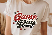 Retro Game Day PNG Tshirt Sports, a Sport Illustration by SugarCloudStudioArt (Thumbnail 2 of 6)
