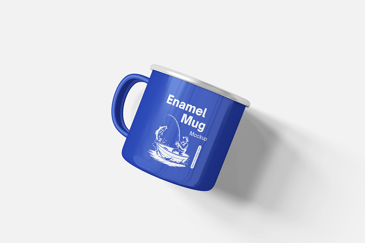 Enamel Mug Mockup, a Product Mockup by bimockup (Photo 6 of 6)